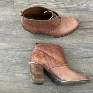 Lucky brand brown booties